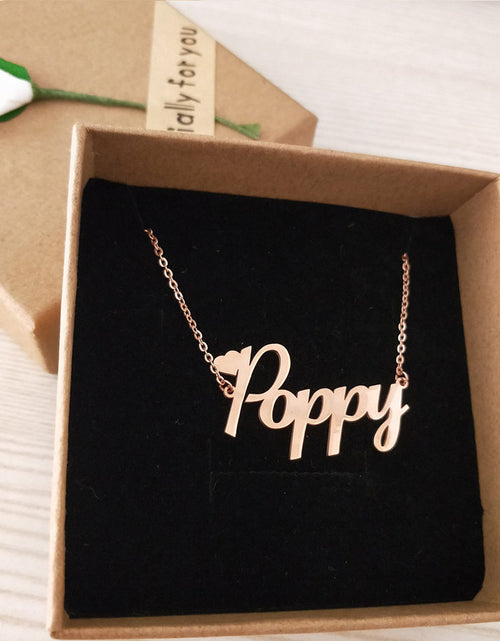 Load image into Gallery viewer, Handmade Custom Name Necklace Personalized
