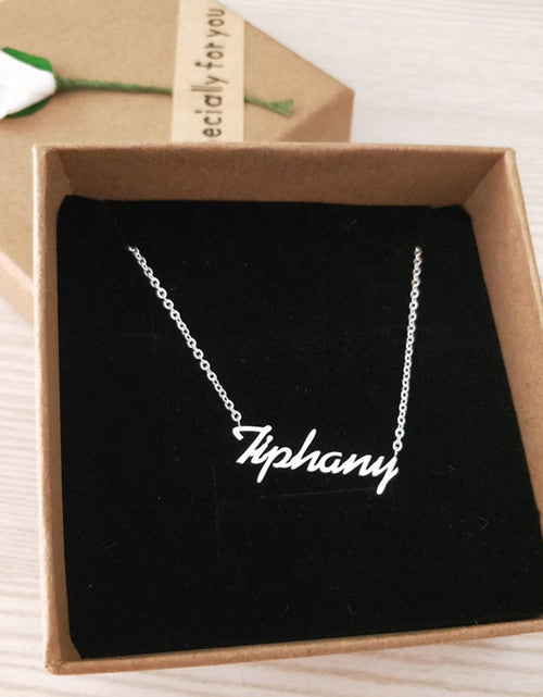 Load image into Gallery viewer, Handmade Custom Name Necklace Personalized
